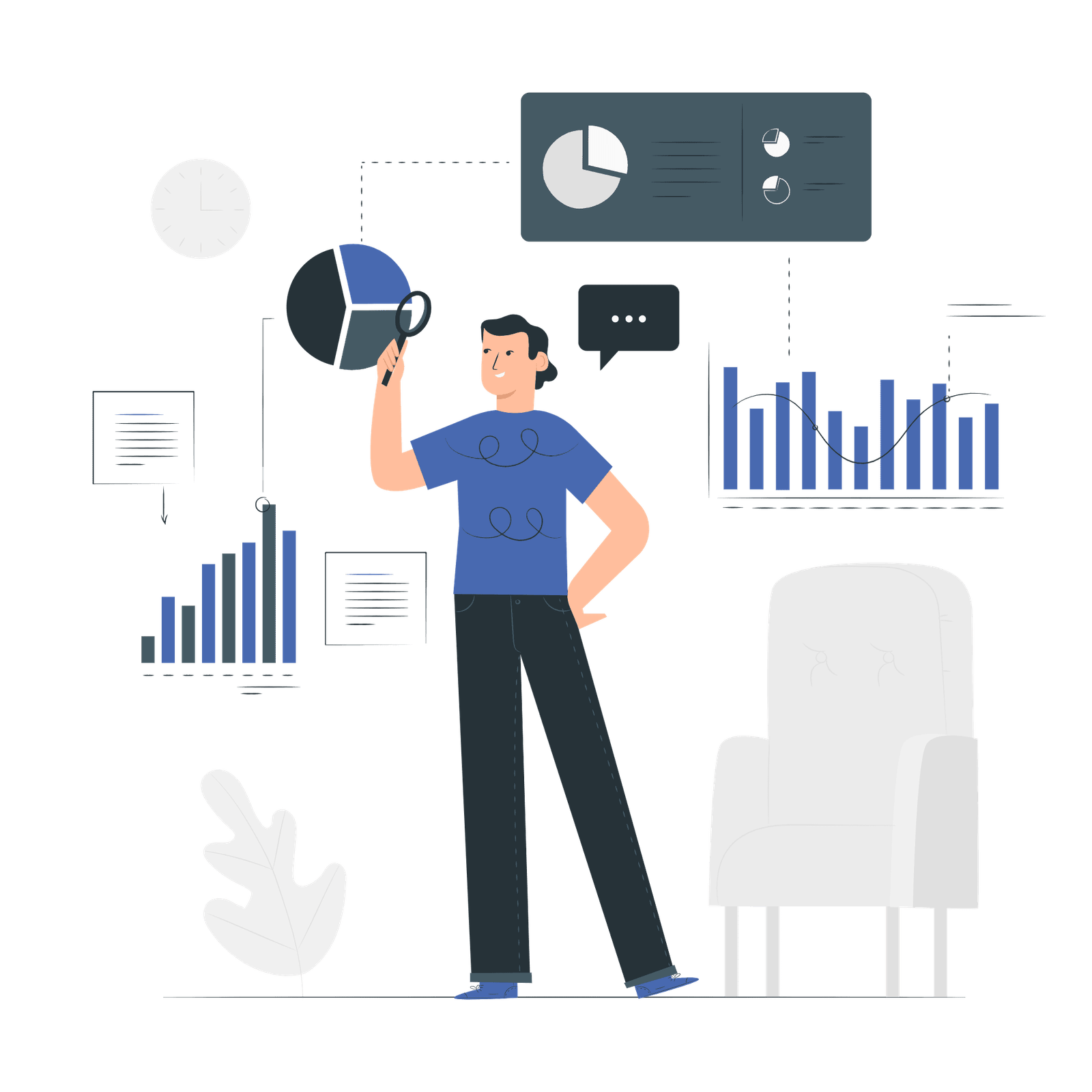 Audience Insights Vector Illustration